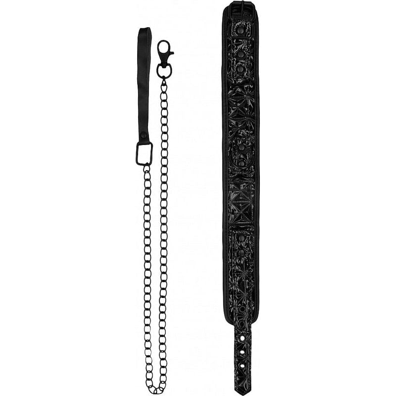 Collier de Luxe avec Laisse – Luxury Collar with Leash | Contrôle & Élégance Ouch! Luxury Sensations plus
