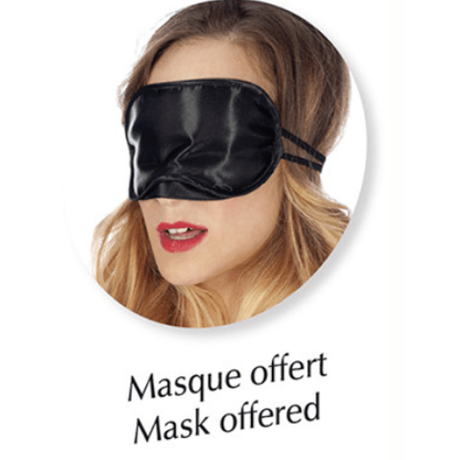 Collier & Sangle de Contrainte Dorsale - FetishTentation | Dos & Poignets + Masque Offert FetishTentation Sensations plus