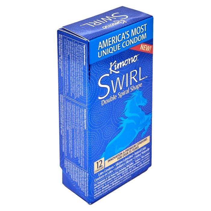 Condom - Kimono - Swirl en Spirale Sensations Plus Sensations plus