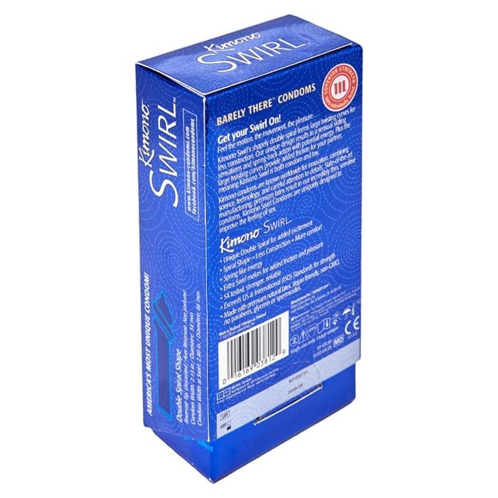 Condom - Kimono - Swirl en Spirale Sensations Plus Sensations plus