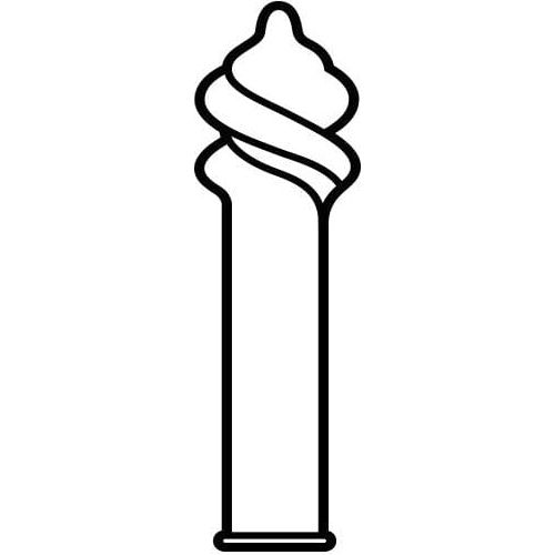 Condom - Kimono - Swirl en Spirale Sensations Plus Sensations plus