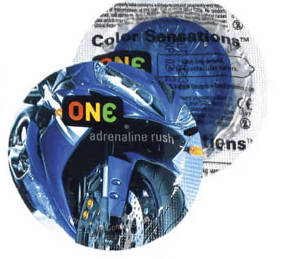 Condom - ONE Condom - Colour Sensations ONE Condom Sensations plus