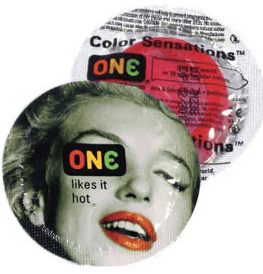 Condom - ONE Condom - Colour Sensations ONE Condom Sensations plus