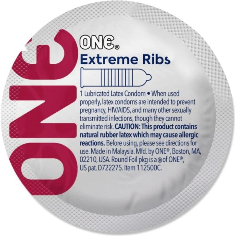 Préservatif ONE Condom Extreme Ribs Artist Collection – Sensations Plus