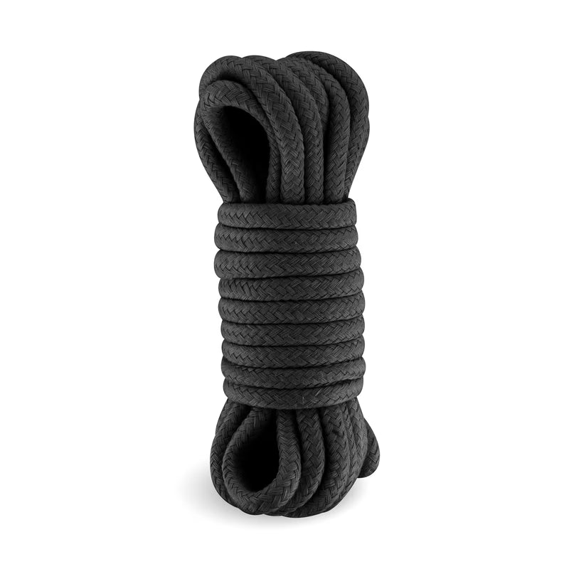 Corde de Bondage Douce 5 m - Sweet Caress Play Shibari | Coton Doux Noir ou Rouge Sweet Caress Sensations plus