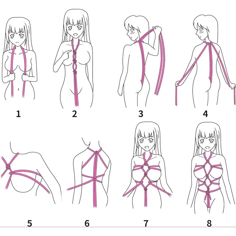 Corde de Bondage en Coton 10 m – Miss Morgane | Shibari & BDSM Miss Morgane Sensations plus