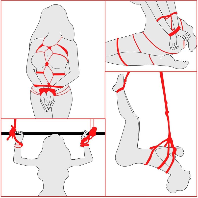 Corde de Bondage en Coton 10 m – Miss Morgane | Shibari & BDSM Miss Morgane Sensations plus
