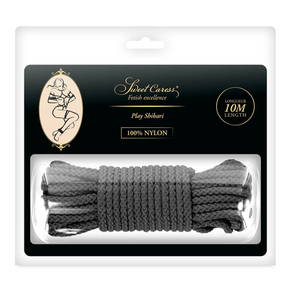 Corde Douce de Bondage 10 m - Sweet Caress Play Shibari | 100% Polyester Haute Qualité Sweet Caress Sensations plus