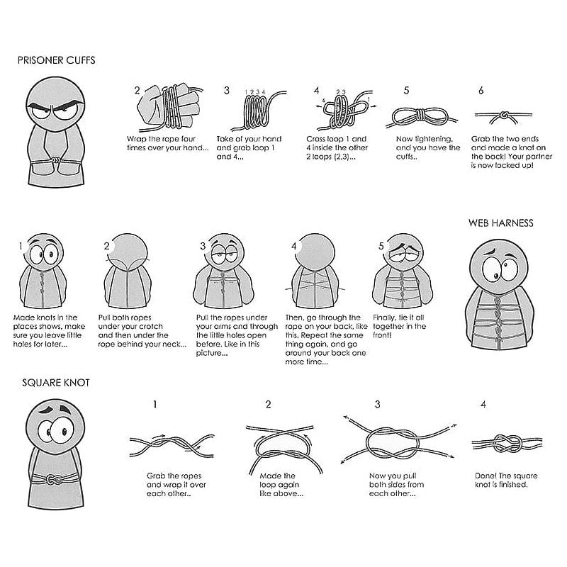 Corde japonaise 10 mètres – Japanese BDSM Rope | Shibari & bondage Ouch! B&W Sensations plus