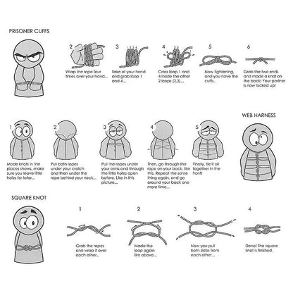 Corde japonaise 10 mètres – Japanese BDSM Rope | Shibari & bondage Ouch! B&W Sensations plus