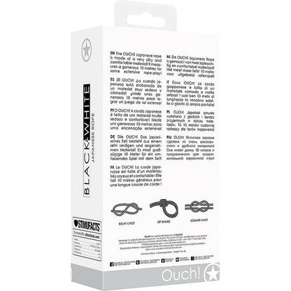 Corde japonaise 10 mètres – Japanese BDSM Rope | Shibari & bondage Ouch! B&W Sensations plus