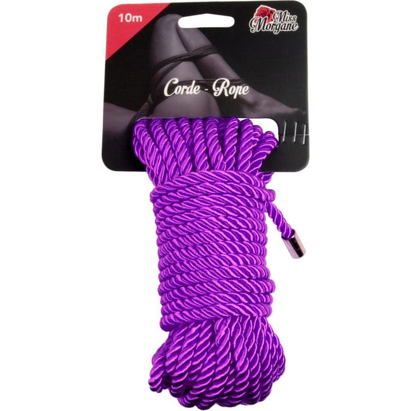 Corde Japonaise Bondage 10m – Miss Morgane | Fini de Soie Miss Morgane Sensations plus