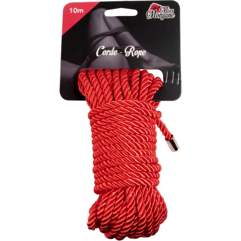 Corde Japonaise Bondage 10m – Miss Morgane | Fini de Soie Miss Morgane Sensations plus