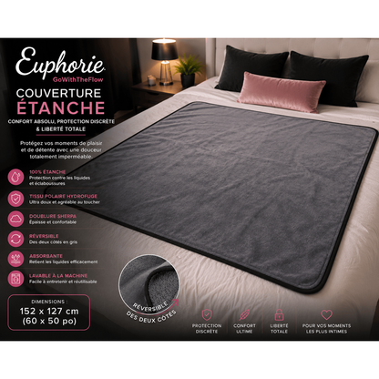 Couverture Étanche - Euphorie GoWithTheFlow | 60 x 50 Euphorie Sensations plus