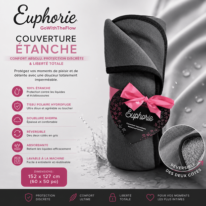 Couverture Étanche - Euphorie GoWithTheFlow | 60 x 50 Euphorie Sensations plus