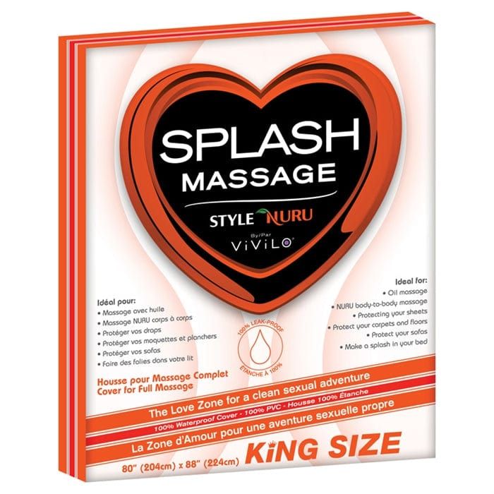 Couverture Étanche - Vivilo - Splash Massage Sensations Plus Sensations plus