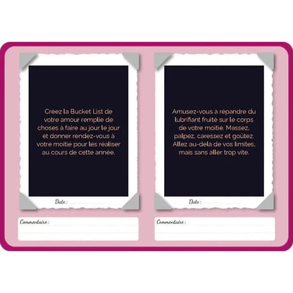 CréaSouvenirs – Le jeu de couple complice pour des souvenirs inoubliables CréaSouvenirs Sensations plus