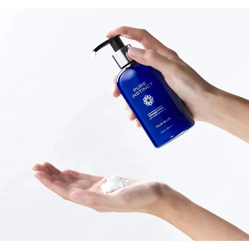 Crème de Massage avec Phéromone - Pure Instinct - True Blue Pure instinct Sensations plus