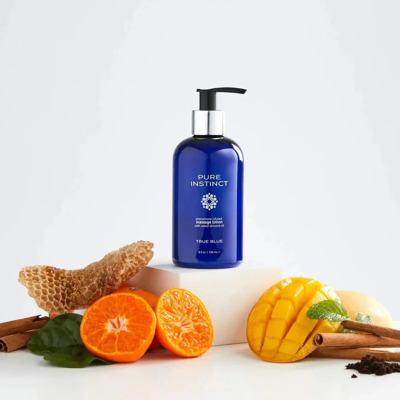 Crème de Massage avec Phéromone - Pure Instinct - True Blue Pure instinct Sensations plus