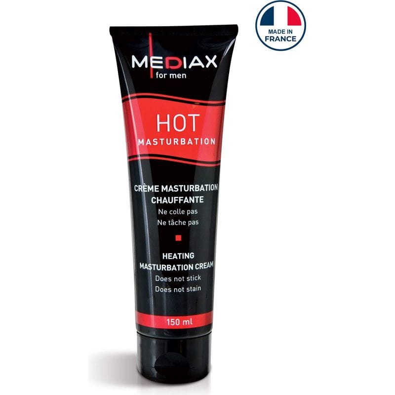 Crème de Masturbation - Mediax For Men | Crème Chauffante pour Plaisir Masculin MediaX Sensations plus