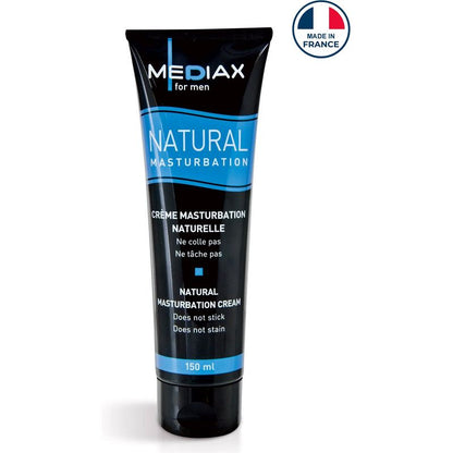 Crème de Masturbation Naturelle - Mediax For Men | Ne Colle Pas, Ne Tâche Pas MediaX Sensations plus
