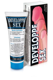 Crème Développante pour Homme - Développe Sex | Stimule, Longueur, Volume & Virilité Élaboré en France Sensations plus