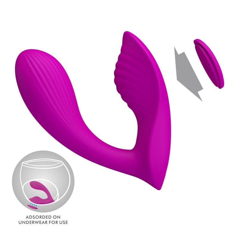 Culotte Vibrante à Distance - Pretty Love Zico | Double Stimulation Point G & Clitoris Pretty Love Sensations plus