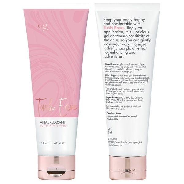 Désensibilisant Anal  - CG - Tush Ease Anal Relaxant with Ethyl Paba 0.7oz CG Sensations plus