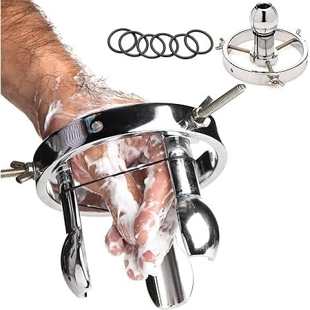 Dilatateur Anal - Master Series - Forced Spread Stainless Steel Master Series Sensations plus
