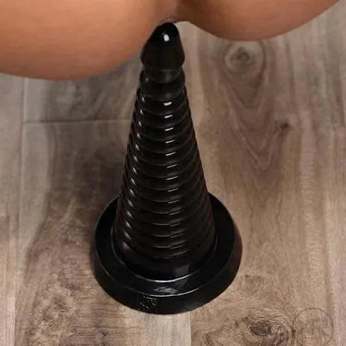 Dilatateur Anal XXL - Cône Anal Géant Nervuré | 28,6 cm x 8,9 cm Sensations Plus Sensations plus