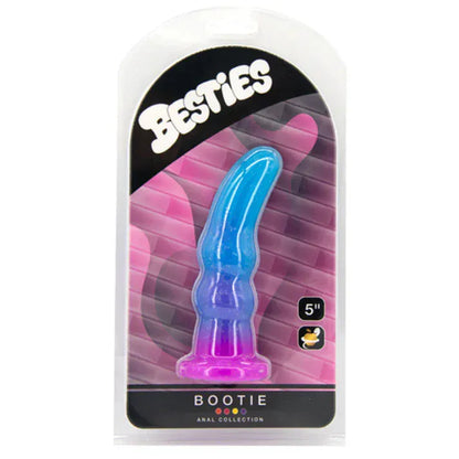 Dildo Anal Incurvé en Silicone - Bootie Besties | Doux & Polyvalent Besties Sensations plus