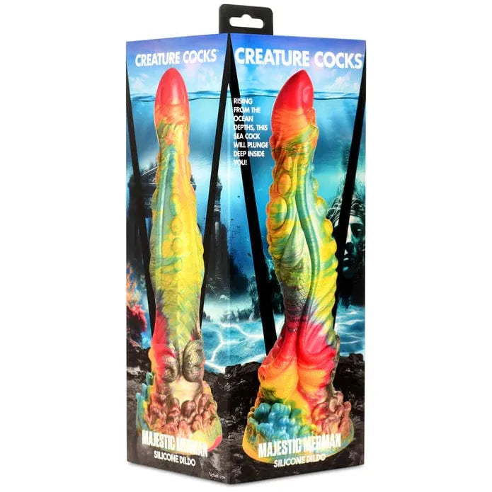Dildo - Creature Cock - Majestic Merman Creature Cocks Sensations plus
