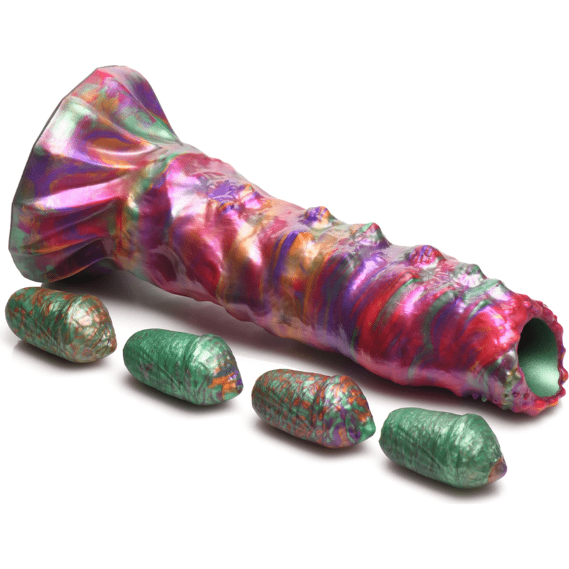 Dildo - Creature Cocks - Larva Ovipositor With Eggs Creature Cocks Sensations plus