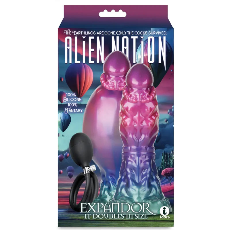 Dildo de Fantaisie - Alien Nation Expandor | Gonflable, Luminescent & Spectaculaire Alien Nation Sensations plus