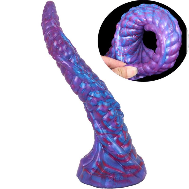 Dildo de Fantaisie - Alien Nation Serpentine | Silicone & Ventouse Alien Nation Sensations plus