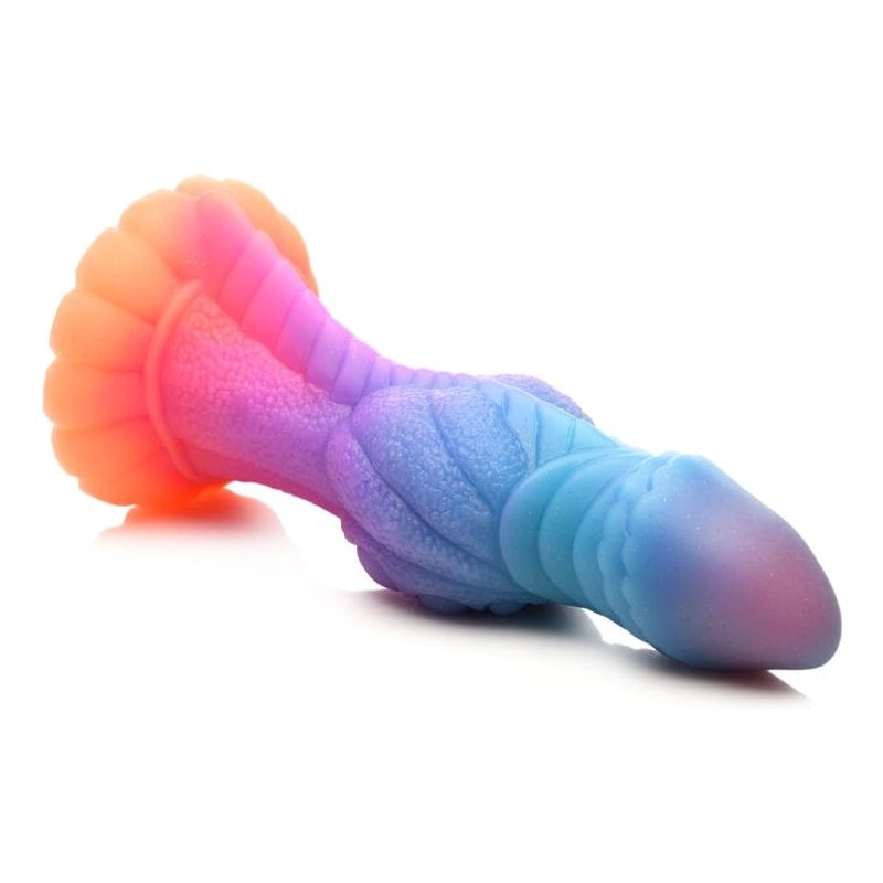 Dildo de Fantaisie - Creature Cocks - Galactic Glow in The Dark Alien Creature Cocks Sensations plus