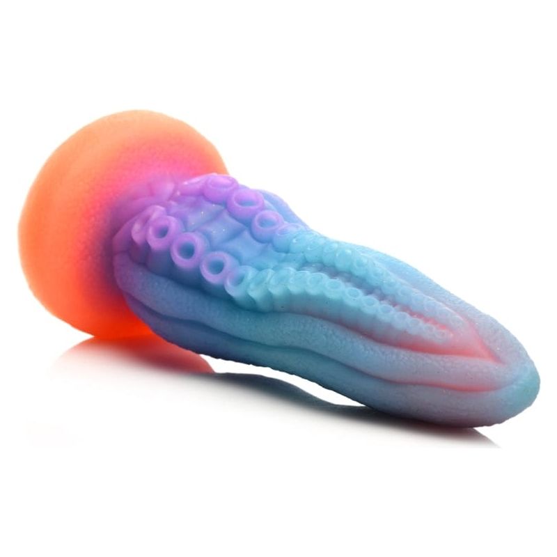 Dildo de Fantaisie - Creature Cocks - Tenta-Cock Glow in the Dark Creature Cocks Sensations plus