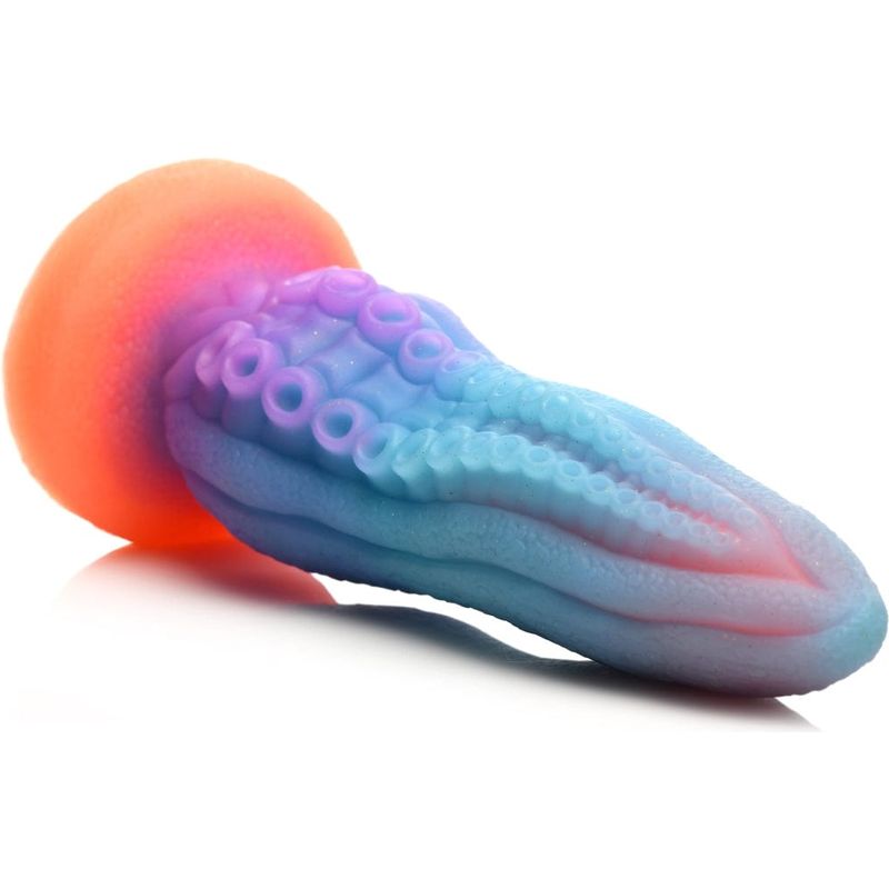 Dildo de Fantaisie - Creature Cocks - Tenta-Cock Glow in the Dark Creature Cocks Sensations plus