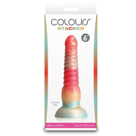 Dildo de Fantaisie - Ns Novelties - Colours Stacked 6'' Sensations Plus Sensations plus