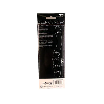 Dildo Double en Silicone - Deep Comber NMC | Texture Lisse & Perlée Excellent Power Sensations plus