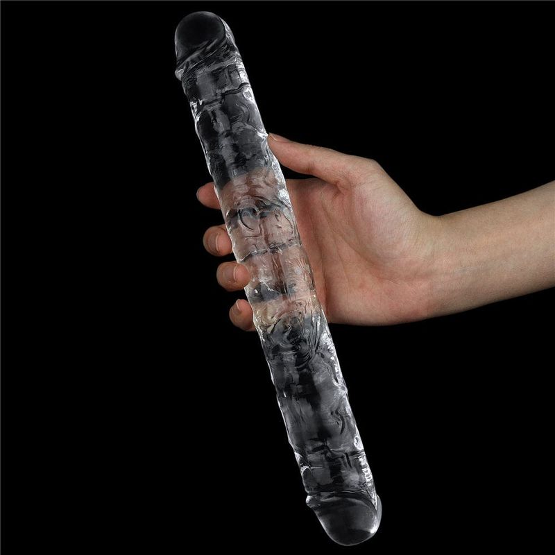 Dildo Double - Flawless Clear - Double Dildo Flawless Clear Sensations plus