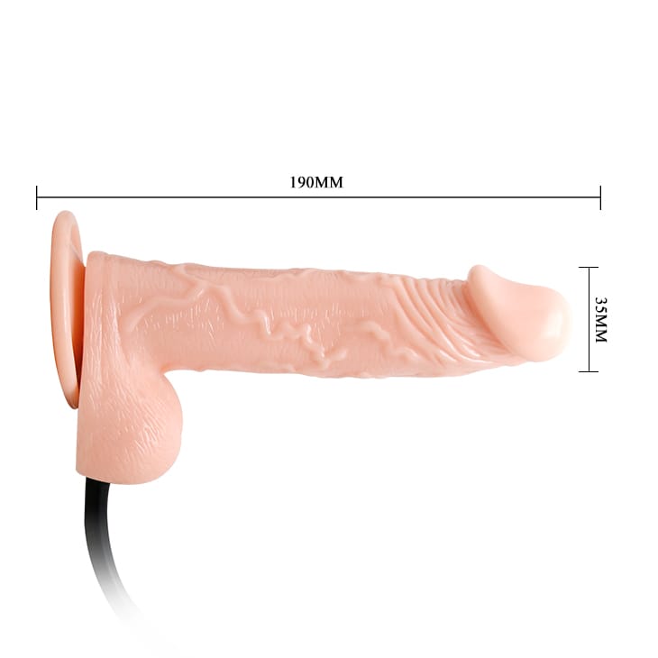 Dildo Gonflable Réaliste - Pretty Love Inflatable | Plaisir Ajustable Vaginal ou Anal Pretty Love Sensations plus