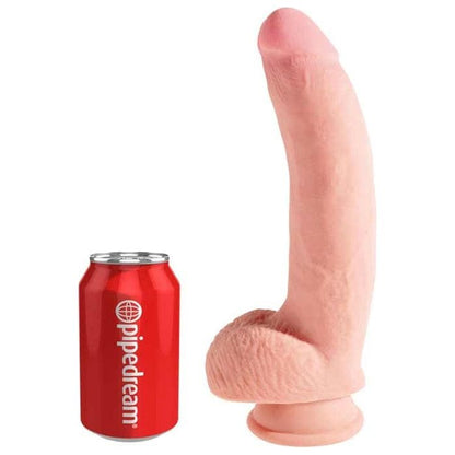 Dildo - King Cock Plus - 10 pouces - Avec Testicules Pipedream Sensations plus