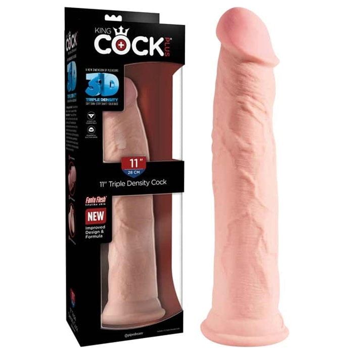 Dildo - King Cock Plus - 11 pouces - Sans Testicules Pipedream Sensations plus