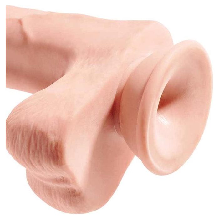 Dildo - King Cock Plus - 12 pouces - Avec Testicules Pipedream Sensations plus