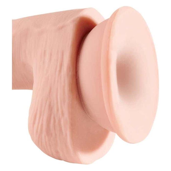 Dildo - King Cock Plus - 5 pouces - Avec Testicules Pipedream Sensations plus