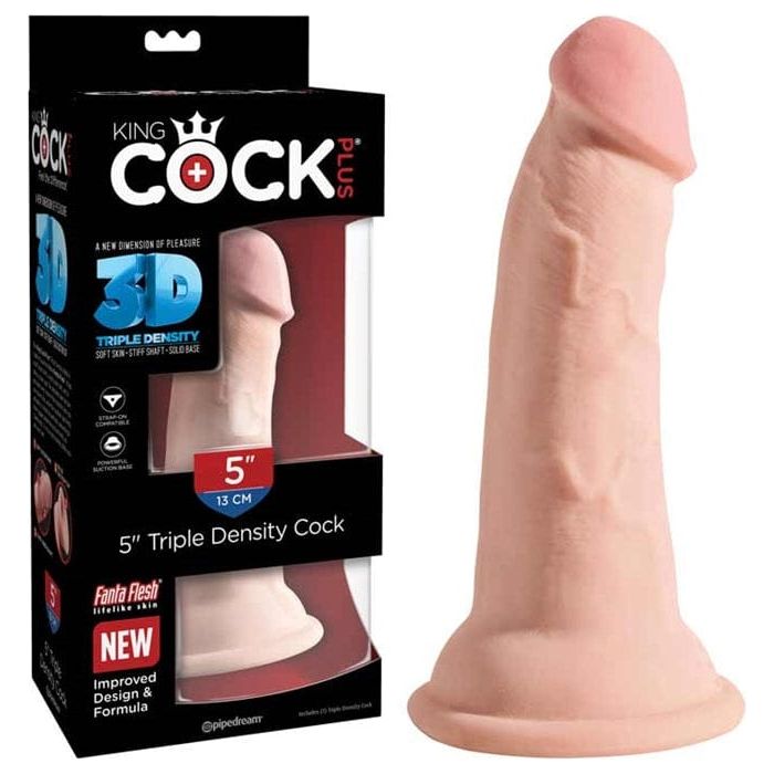 Dildo - King Cock Plus - 5 pouces - Sans Testicules Pipedream Sensations plus