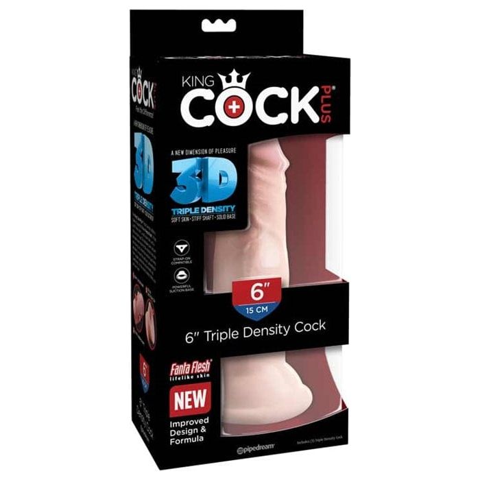 Dildo - King Cock Plus - 6 Pouces Pipedream Sensations plus