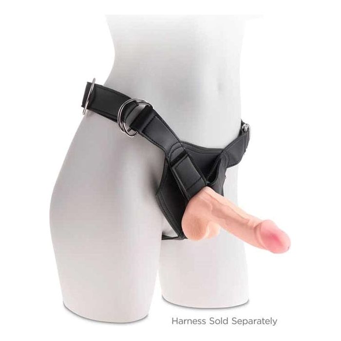 Dildo - King Cock Plus - 7.5 pouces - Avec Testicules Pipedream Sensations plus