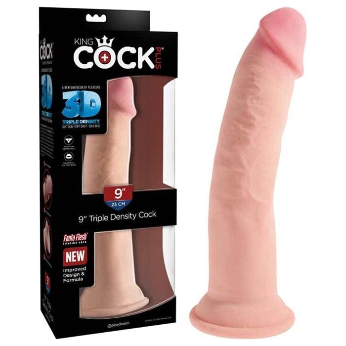 Dildo - Kink Cock Plus - 9 pouces - Sans Testicules Pipedream Sensations plus